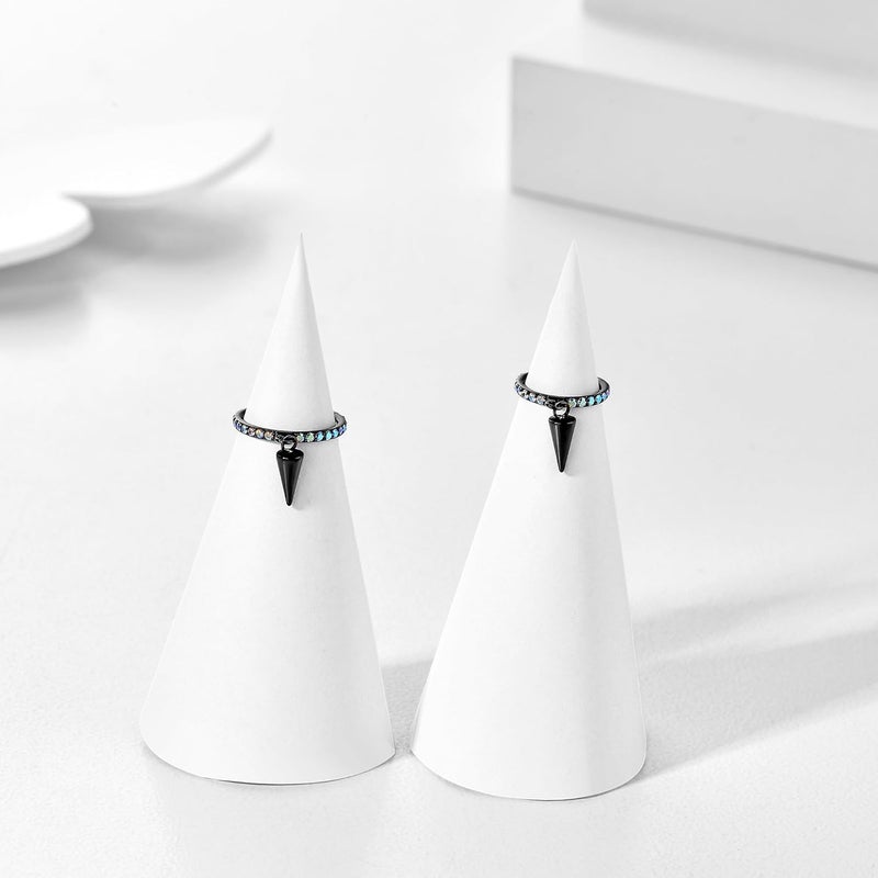 TOMIDES 16G Titanium Cartilage Earring Hoop for Conch Helix Tragus 8mm 10mm 12mm Hypoallergenic Hinged Clicker Nose Rings Septum Piercing Jewelry for Women Men - Image 3